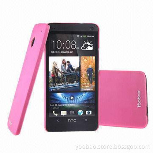 Crystal Protecting Cases for HTC One (M7) Yoobao, Made of PC Material